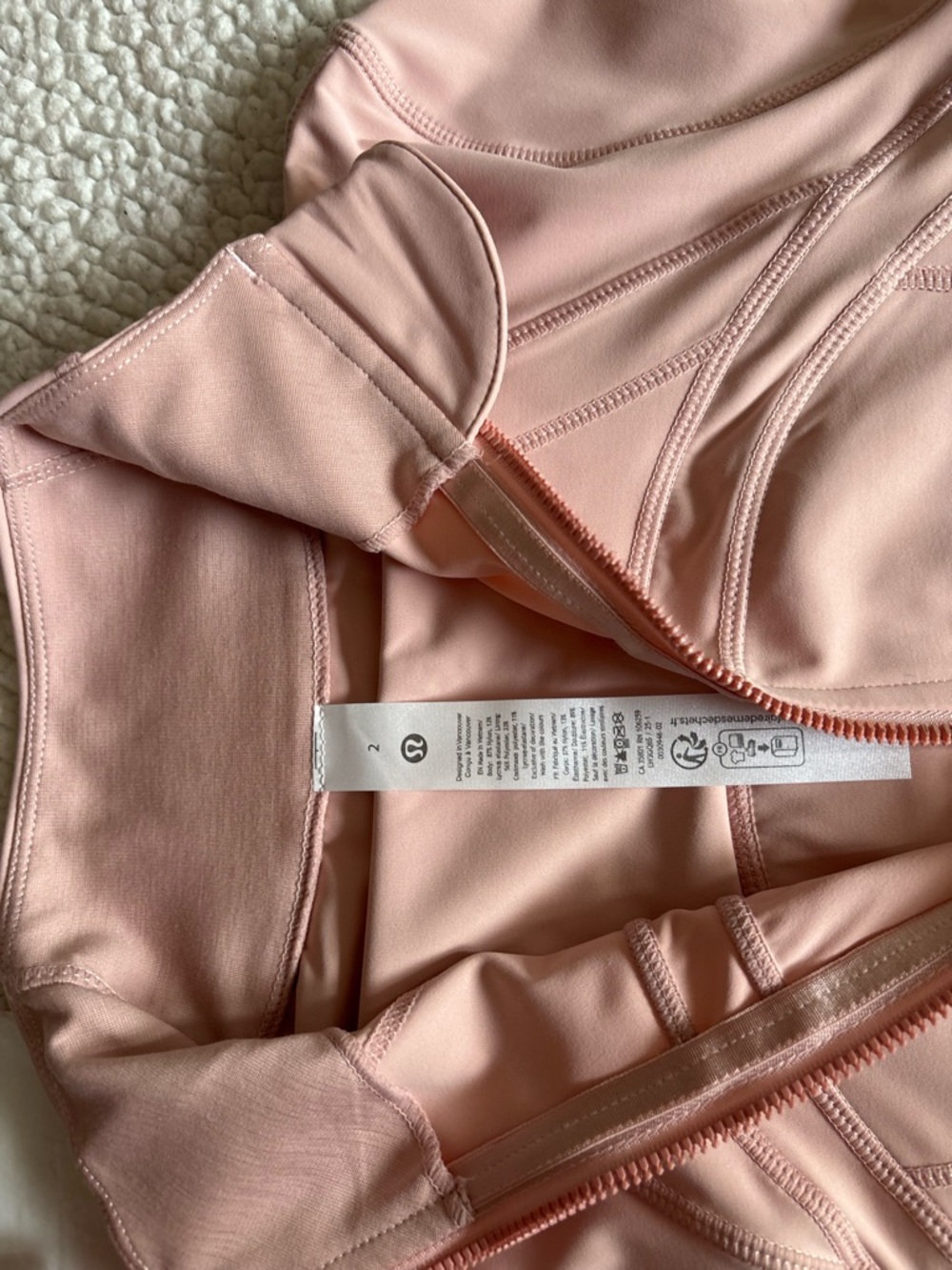 lululemon athletica Dusty Rose Zip-Up Active Jacket - Picture 4 of 8